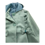 AZZURRA cappotto tinta unita cn cappuccio Verde acqua per Neonata 2427 VERDE ACQUA AZZURRA 