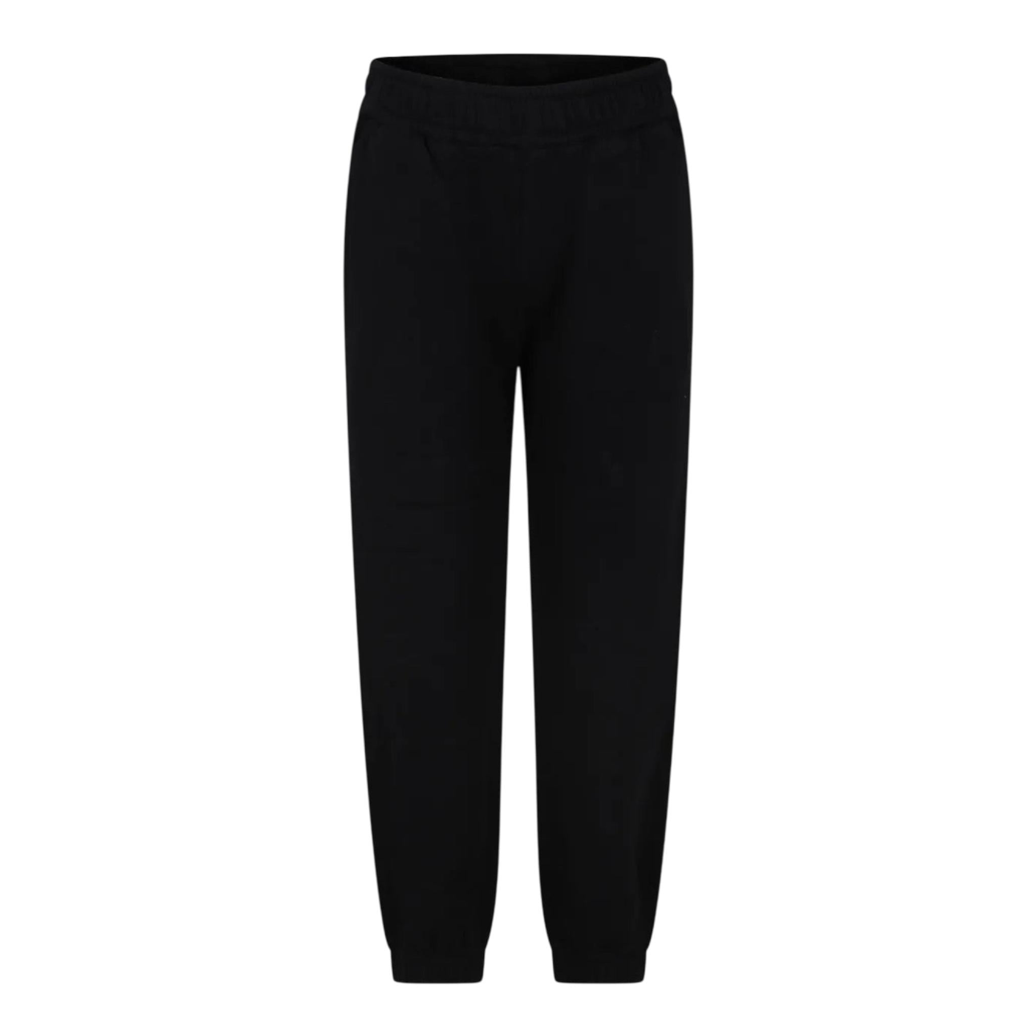 STELLA McCARTNEY pantalone modello tuta tinta unita con logo Nero per Bambino TV6P30 NERO STELLA McCARTNEY 