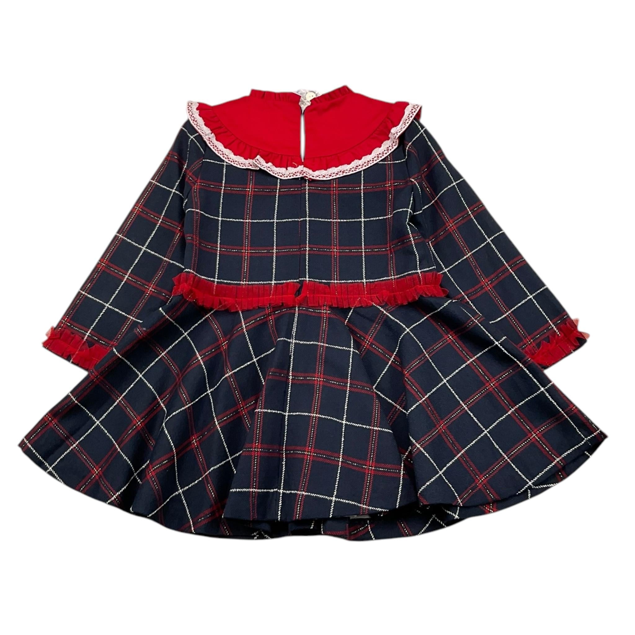 MIRANDA abito manica lunga stampa fantasia Blu per Bambina 360229V BLU MIRANDA 