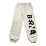 Berna Pantalone Tinta Unita Modello Tuta con Stampa per Bambino 23514 BIANCO BERNA 