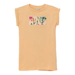 Guess Abito Mezza Manica Tinta Unita con Logo per Bambina K5GK18KAUG0 PESCA GUESS 