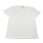 Relish T-Shirt Girocollo Tinta Unita con Stampa per Bambina 18629 BIANCO RELISH 