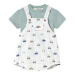 Mayoral Completo 2 Pezzi T-Shirt-Pagliaccetto per Neonato 1608 BIANCO MAYORAL 