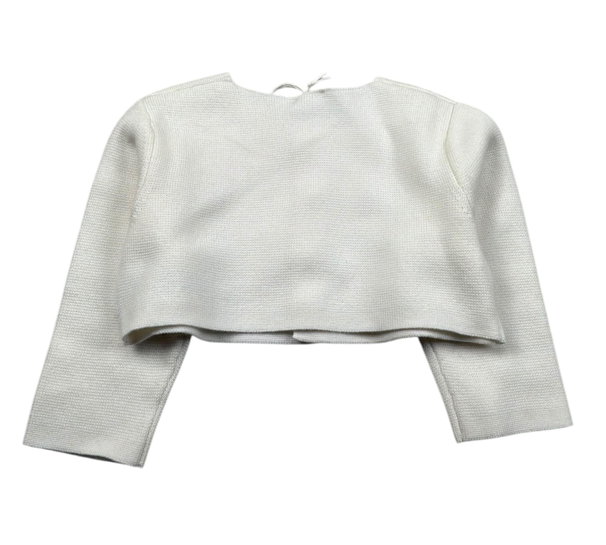 Il Gufo Coprispalle Tinta Unita per Neonata PATGF423EM109 PANNA IL GUFO 