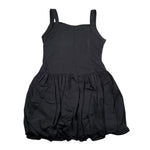 Lu Lu By Miss Grant Abito Tinta Unita per Bambina LL3400 NERO LU LU BY MISS GRANT 