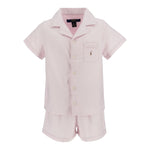 Ralph Lauren Completo 2 Pezzi Pigiama T-Shirt-Shorts per Bambina 4P0145 ROSA RALPH LAUREN 