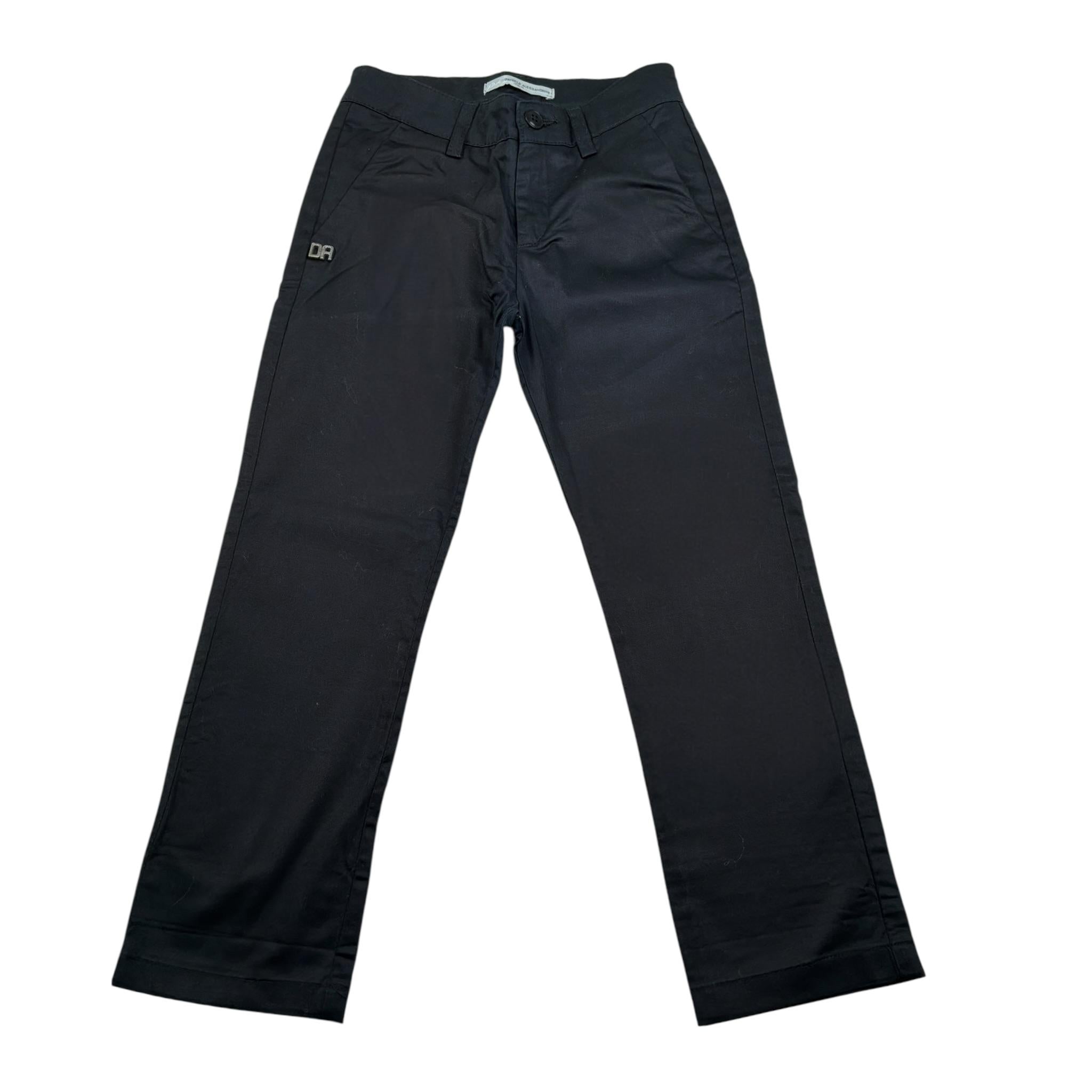 Daniele Alessandrini Pantalone tinta unita con Girovita Regolabil Blu per Bambino 1235P606 BLU DANIELE ALESSANDRINI 