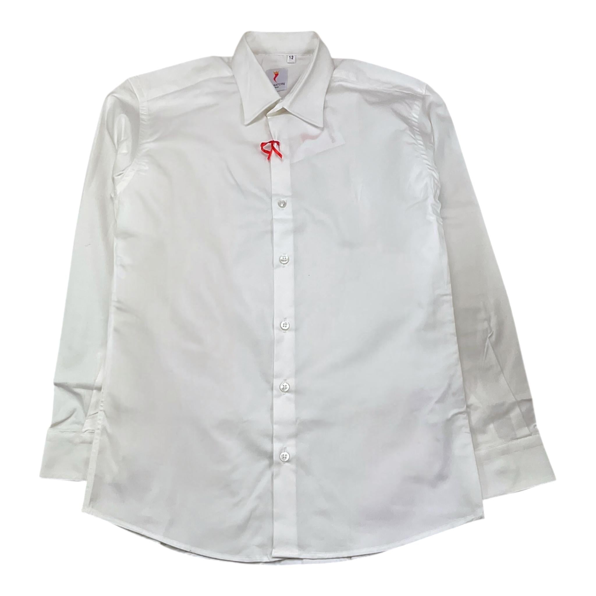 IMPERATORE NAPOLI camicia tinta unita manica lunga Bianco per Bambino ELASMIRNE BIANCO IMPERATORE NAPOLI 