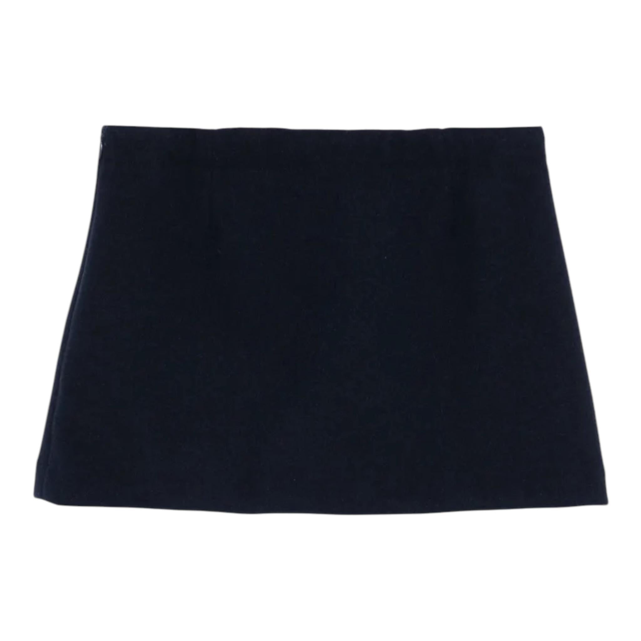 IL GUFO gonna tinta unita con girovita regolabile Blu per Bambina A24GN153M0138 BLU IL GUFO 