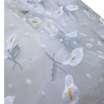 Monnalisa Abito Cerimonia Tinta Unita con Brillantini E Ricami per Bambina 711916 PANNA MONNALISA 