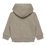 Dsquared2 Felpa Tinta Unita con Zip E Cappuccio per Neonato DQ2863 BEIGE DSQUARED2 