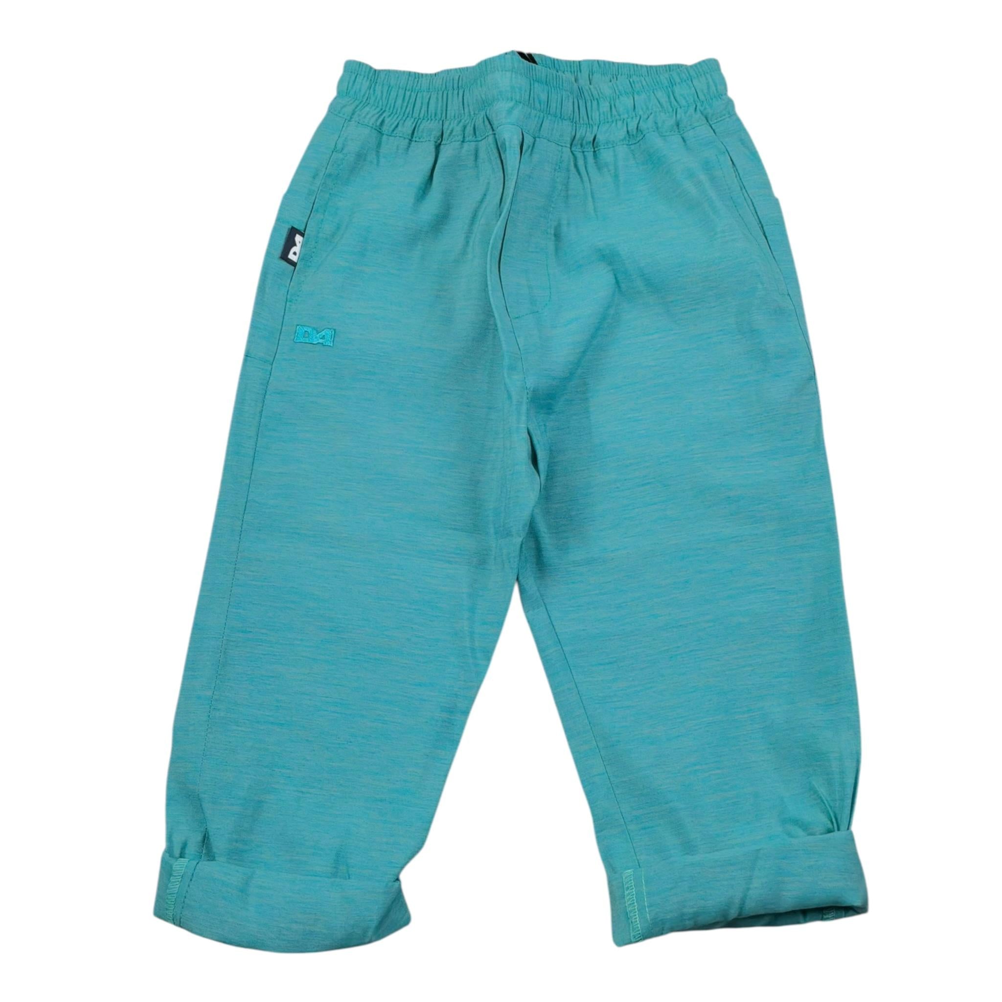 Daniele Alessandrini Pantalone Tinta Unita con Elastico In Vita per Neonato 1295P00017 VERDE DANIELE ALESSANDRINI 