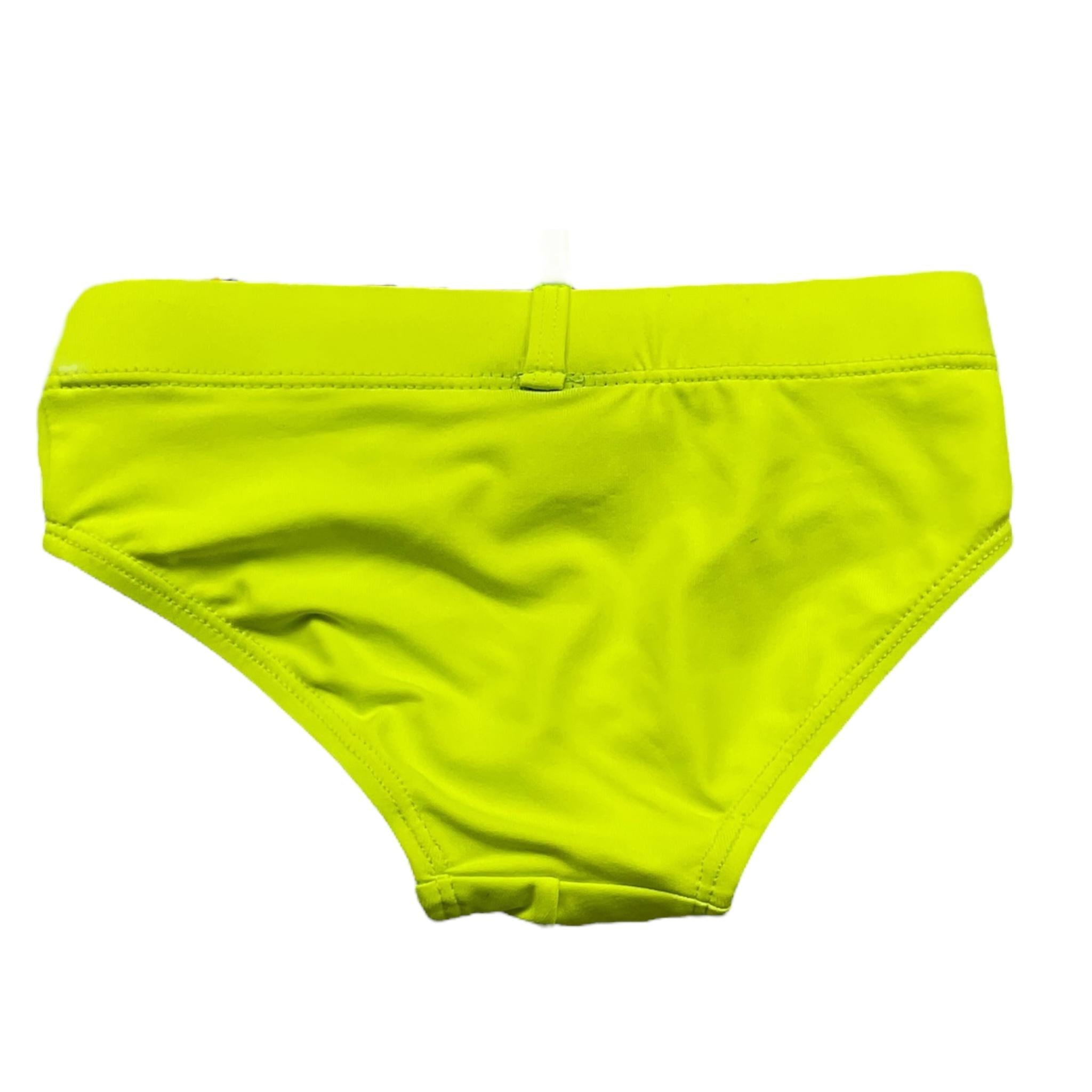 F**K Costume Mutandina Tinta Unita per Neonato FJ243010FY GIALLO FLUO F**K 