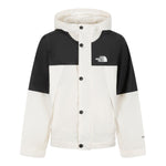 The North Face Giubbino Bicolore con Cappuccio per Bambino NF0A8B80QLI BIANCO/NERO THE NORTH FACE 