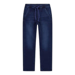 Guess Jeans Tinta Unita con Elastico In Vita per Bambino L5RA14D5FQ0 BLU GUESS 