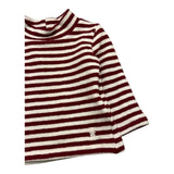 LE BEBE' maglia girocollo fantasia a righe Bianco/rosso per Neonato LBG6130 BIANCO/ROSSO LE BEBE' 