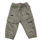 DANIELE ALESSANDRINI pantalone tinta unita con microfantasia Bianco per Neonato 1291P0062 BIANCO DANIELE ALESSANDRINI 