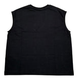 Yes London Canotta Girocollo Tinta Unita con Logo per Bambino JR2138M NERO YES LONDON 