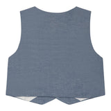 Mayoral Gilet tinta unita con Bottoni Blu per Neonato 1303X BLU MAYORAL 