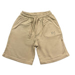 Dan John Bermuda Tinta Unita con Logo per Bambino BFD5101J BEIGE DAN JOHN 
