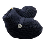 LITTLE BEAR babbucce tinta unita Blu per Neonato 9132 BLU LITTLE BEAR 