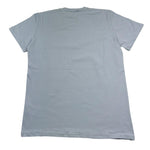 Zu+Elements T-Shirt Girocollo Tinta Unita con Stampa per Bambino ZU1608 AZZURRO POLVERE ZU+ELEMENTS 