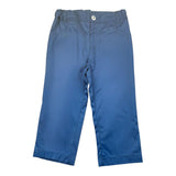 Malvi & Co Pantalone Tinta Unita con Girovita Regolabile per Neonato S24B216PNCD BLU MALVI & CO 