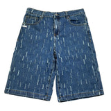 Daniele Alessandrini Bermuda In Denim Tinta Unita con Strappi per Bambino 1236SD00256X BLU DANIELE ALESSANDRINI 