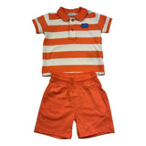 Trussardi Completo 2 Pezzi Polo-Bermuda Tinta Unita per Neonato TIP26082CJ ARANCIONE TRUSSARDI 