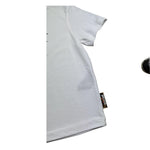 Just Cavalli T-Shirt Girocollo Tinta Unia con Brillantini per Bambina JGP26076TS BIANCO JUST CAVALLI 