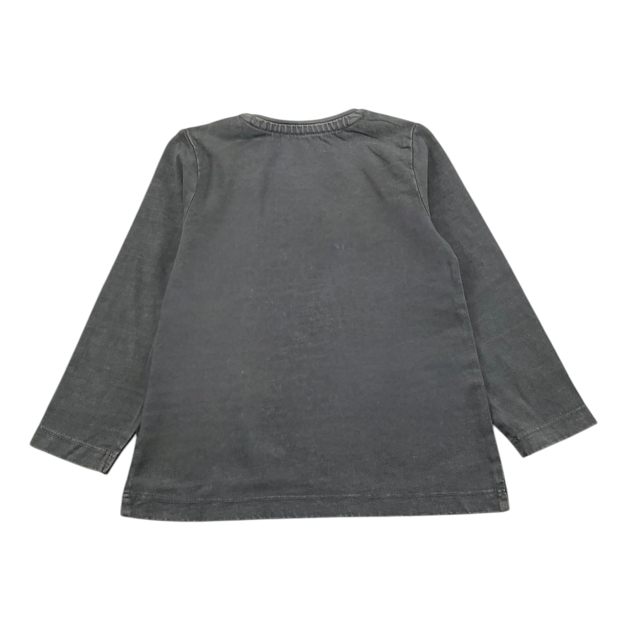 CANADA HOUSE shirt girocollo tinta unita con stampa Grigio per Neonata 24467010 GRIGIO CANADA HOUSE 