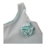 Petit Posh Top Giromanica Tinta Unita per Bambina GFBS25070TPX VERDE ACQUA PETIT POSH 