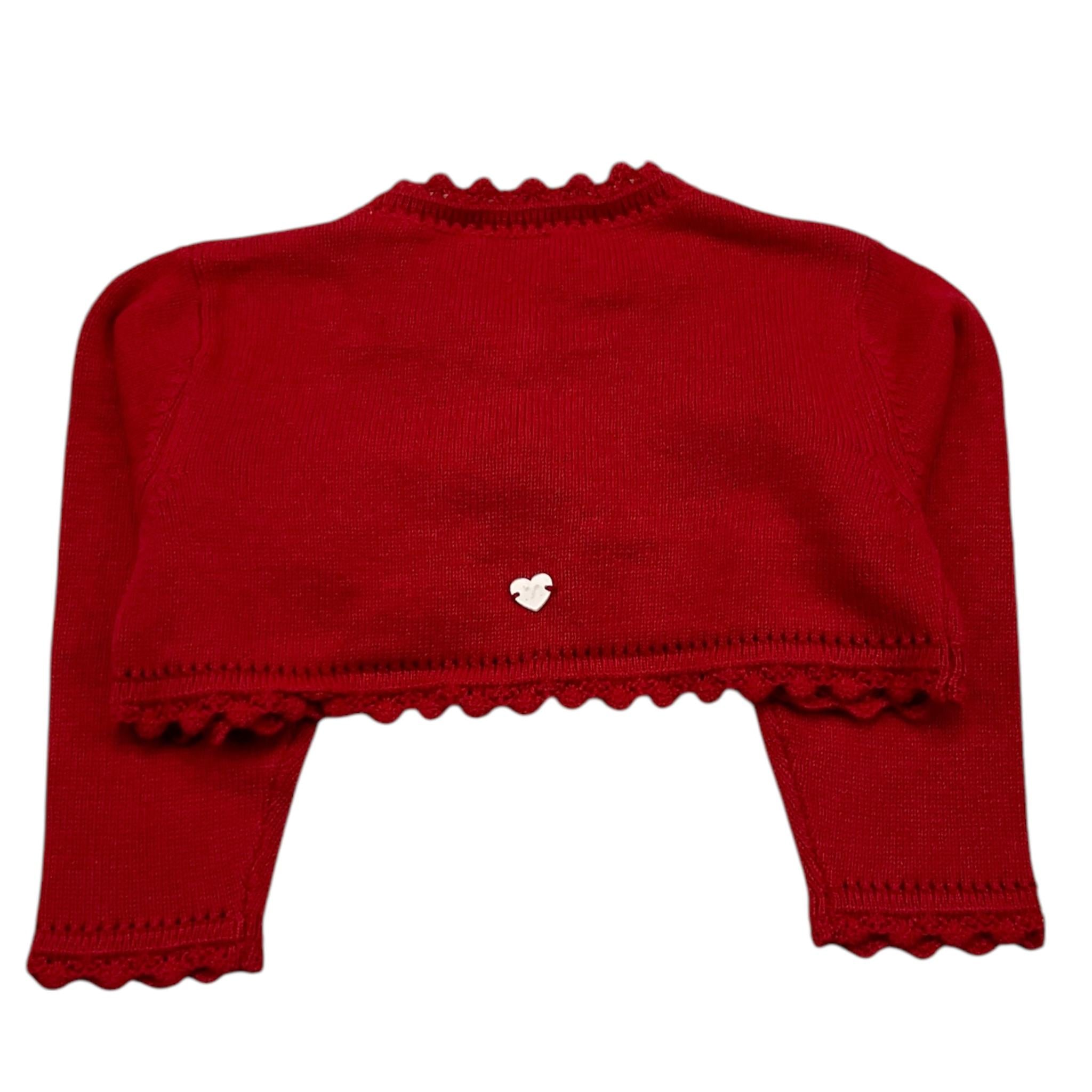 MINI BANDA coprispalle tinta unita Rosso per Neonata 3A742 ROSSO MINI BANDA 