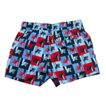 K-Way Costume Modell Boxer Tinta Unita con Stampa per Bambino K3124ZW BLU K-WAY 