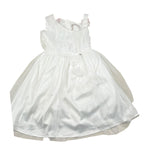 Alice Pi Abito Cerimonia Tinta Unita con Tulle per Bambina 2209 BIANCO ALICE PI 