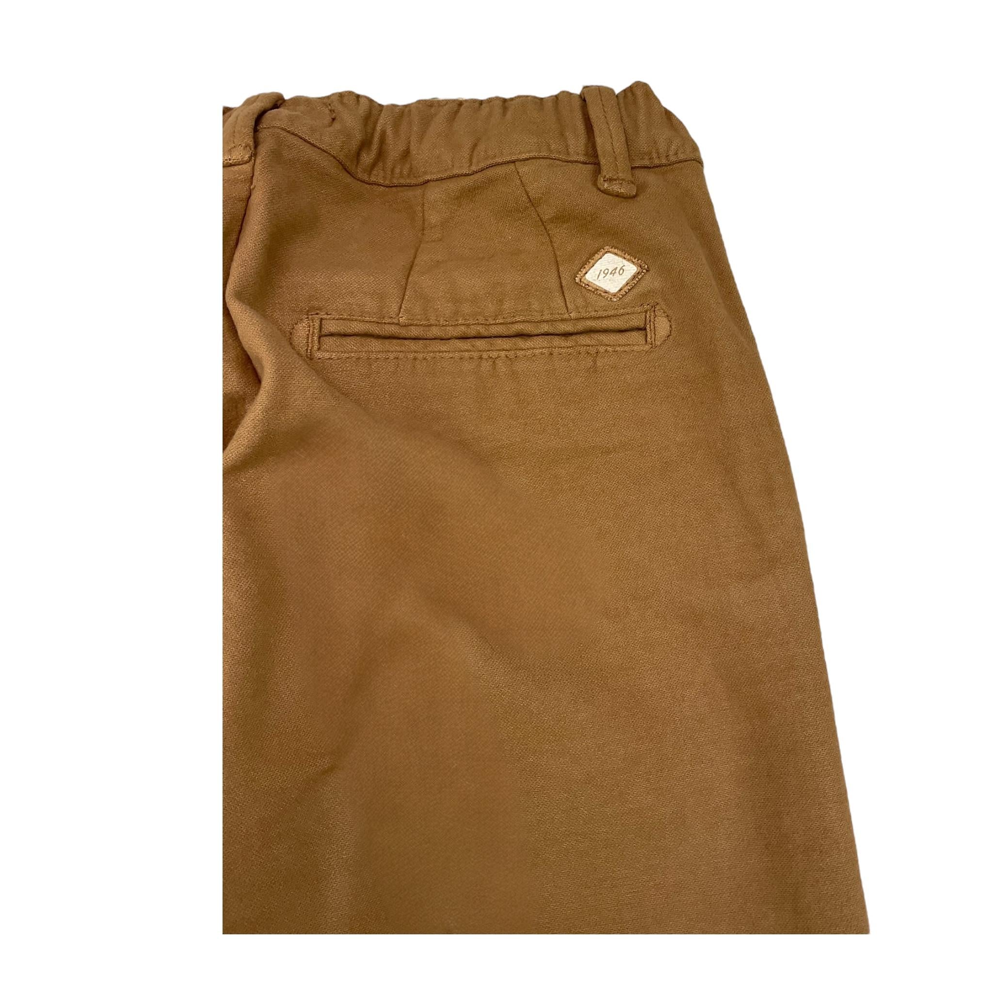 NUPKEET pantalone tinta unita con girovita regolabile Cammello per Bambino 4DNK377 CAMMELLO NUPKEET 