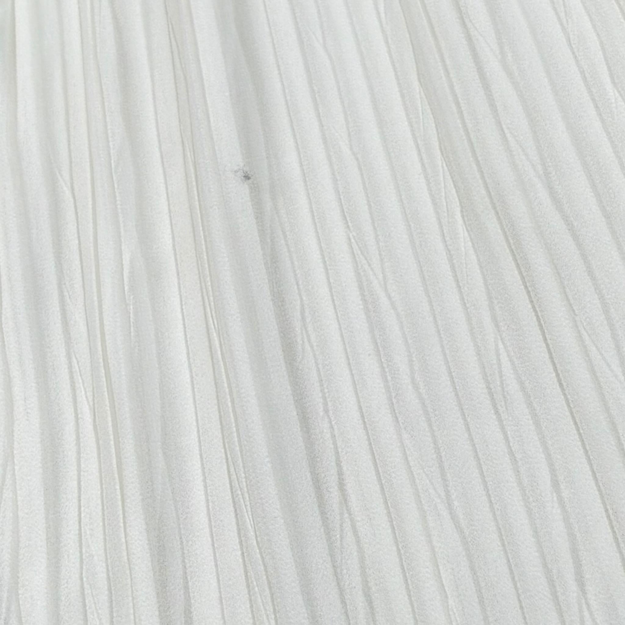 Please Pantalone Tinta Unita A Costine per Bambina PE16360G73 BIANCO PLEASE 