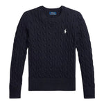 Ralph Lauren Maglia Girocollo Tinta Unita con Logo per Bambino 313901316009 BLU RALPH LAUREN 