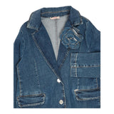 Liu Jo Giacca In Denim Tinta Unita per Bambina GA5090 BLU LIU JO 