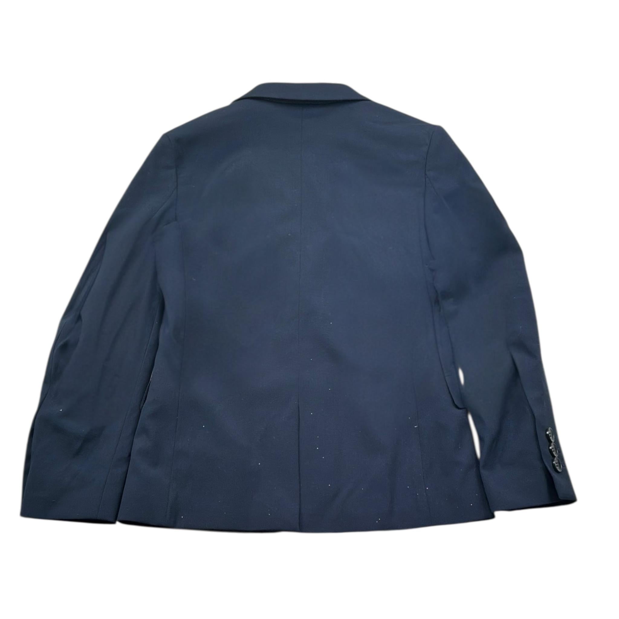 Antony Morato Giacca Tinta Unita con Bottoni per Bambino MKJS00018X BLU ANTONY MORATO 