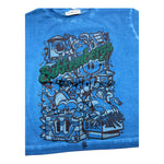 Bikkembergs T-Shirt Tinta Unita con Stampa per Bambino BK2504X BLU BiKKEMBERGS 