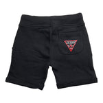 Guess Bermuda Tinta Unita con Logo per Neonato N93Q18KAUG0 NERO GUESS 
