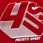 Cesare Paciotti T-Shirt Girocollo Tinta Unita con Stampa per Neonato COMP0103N ROSSO CESARE PACIOTTI 