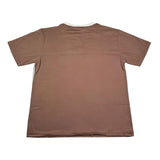 Manuel Ritz T-Shirt Girocollo Tinta Unita per Bambino MR3050 MARRONE MANUEL RITZ 