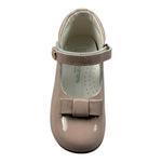 Andanines Sandali Tinta Unita Lucidi per Bambina 221171J BEIGE ANDANINES 