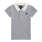 Guess Polo Mezza Manica Fantasia A Righe per Neonato N5GP00K9NK4 BIANCO/BLU GUESS 