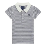 Guess Polo Mezza Manica Fantasia A Righe per Neonato N5GP00K9NK4 BIANCO/BLU GUESS 