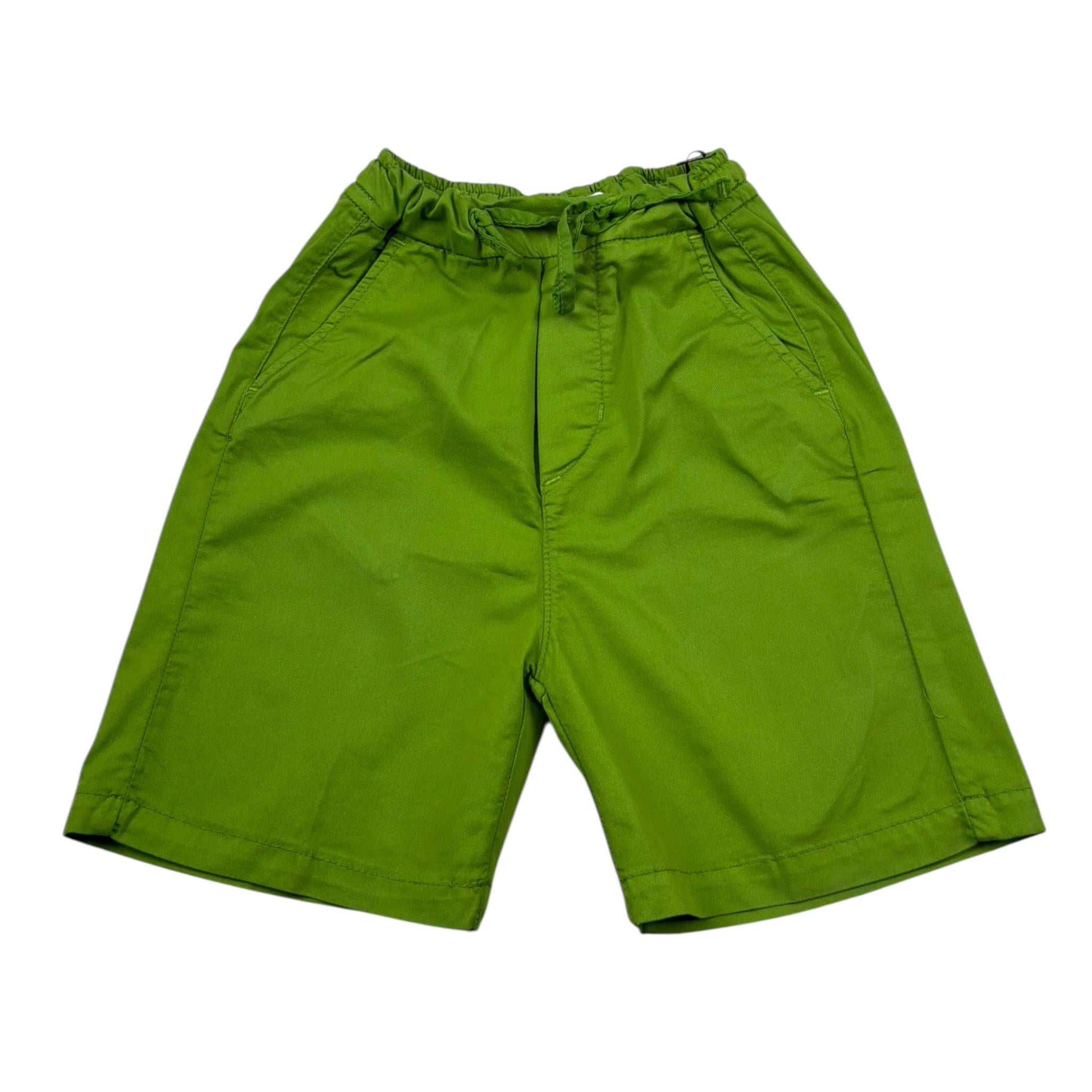 Paolo Pecora Bermuda Tinta Unita con Elastic In Vita per Neonato PP3616N VERDE PAOLO PECORA 