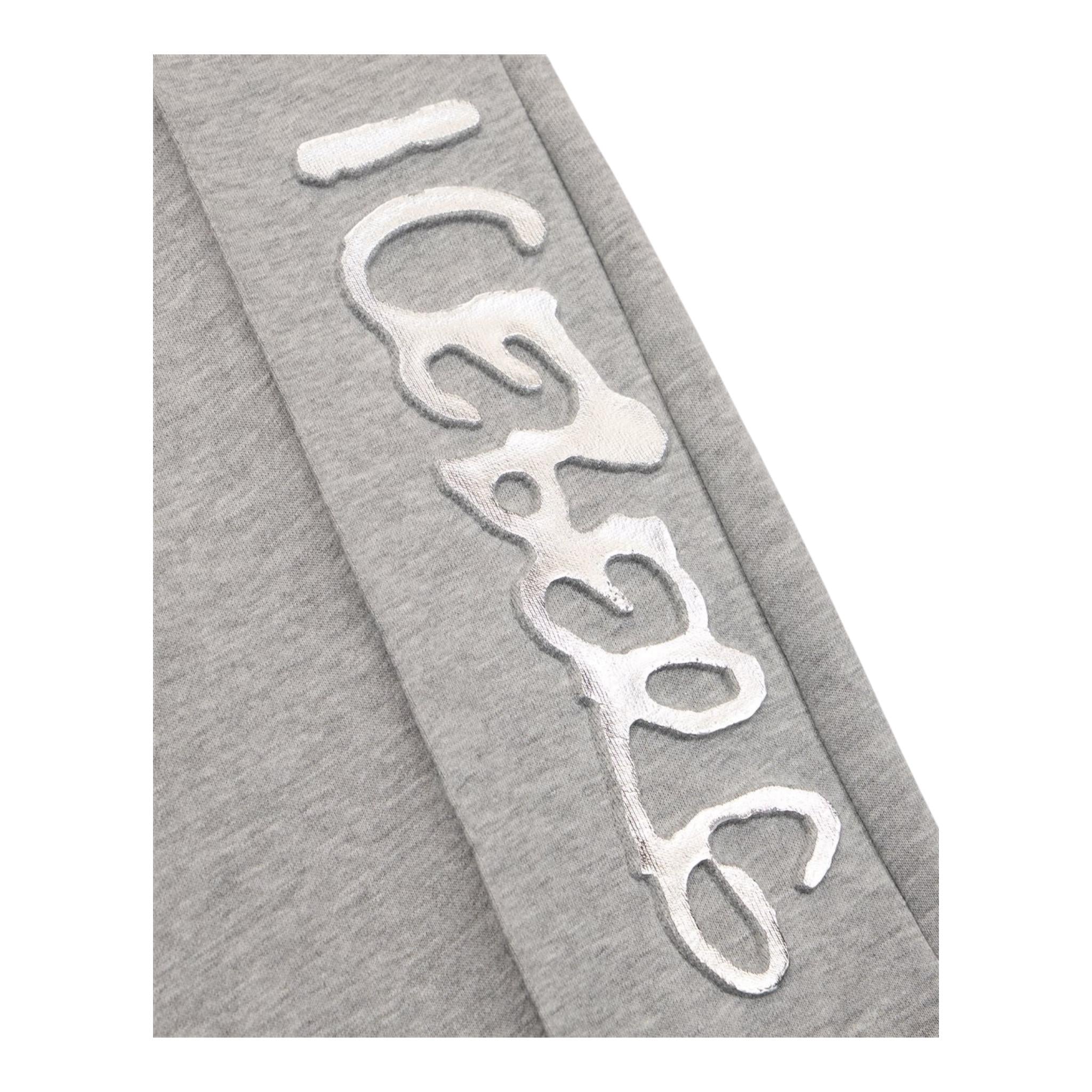 Iceberg Pantalone Modello Tuta Tinta Unita per Bambina PFICE5152J GRIGIO ICEBERG 