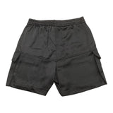 MONNALISA short tinta unita con elastico in vita Nero per Bambina 17D405 NERO MONNALISA 